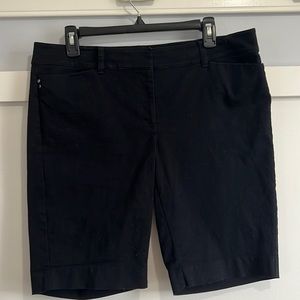 Black White House Black Market Shorts